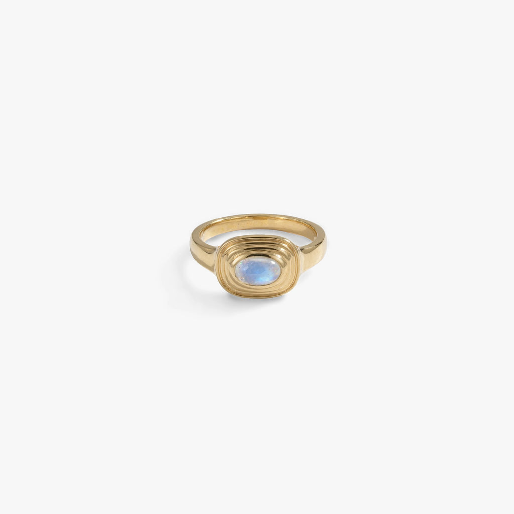 Awe Inspired Rings 14K Gold Vermeil / 5 Shifting Aura Mood Ring