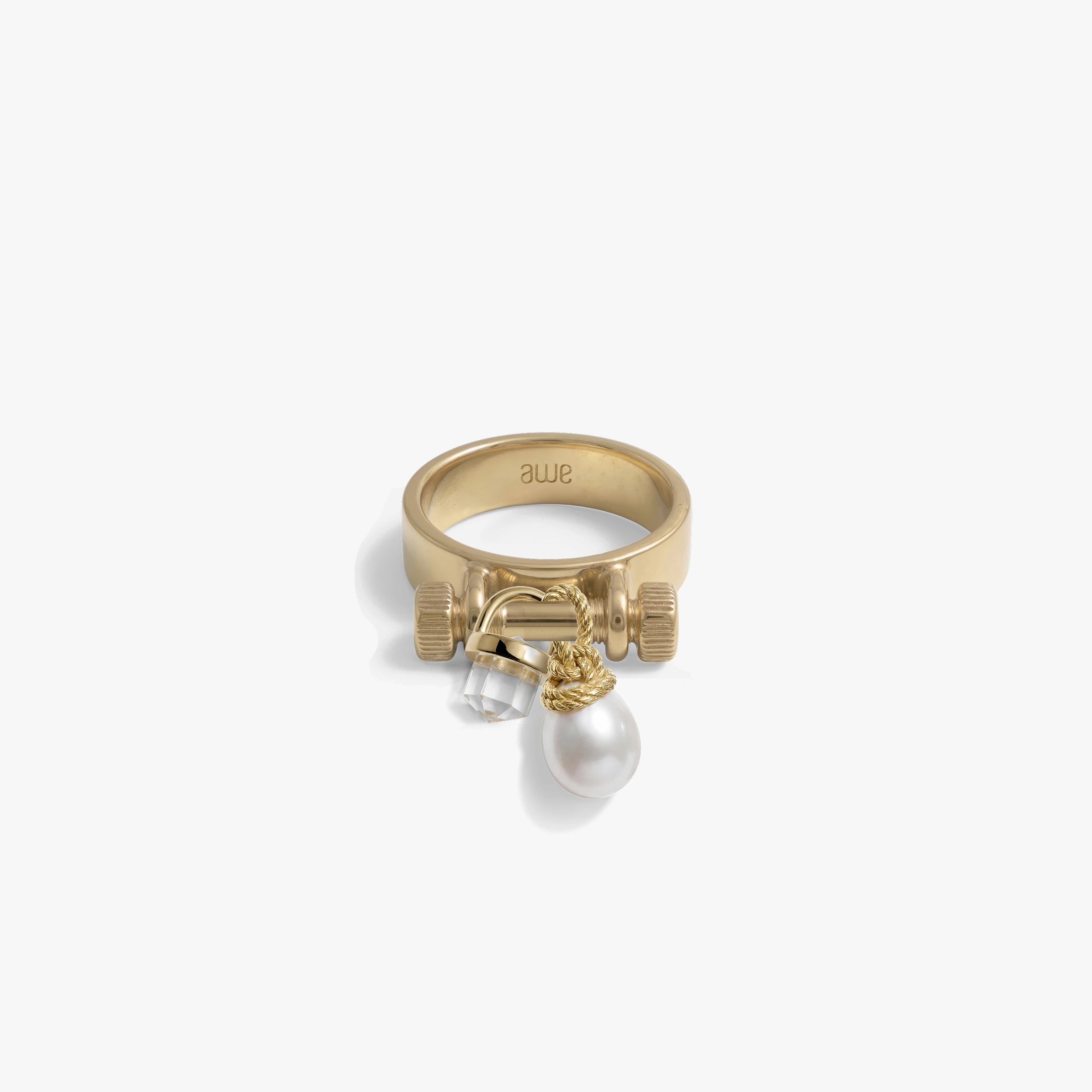 Bar Collector Charm Ring