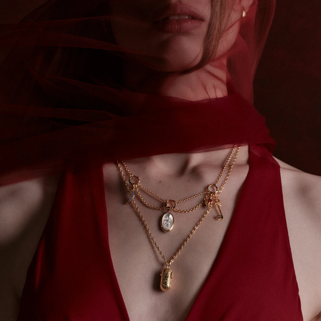 Awe Inspired Ritual Filigree Pillbox Pendant