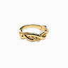 Rope Twist Ring-Rings-Awe Inspired on white background
