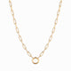 An Awe Inspired Collector Necklace in gold vermeil