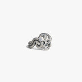 Awe Inspired Rings Serpent Skull Ring