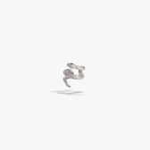 Awe Inspired Earrings 925 Sterling Silver Serpent’s Embrace Ear Cuff
