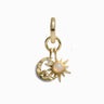 Sun & Moon Charm Earring