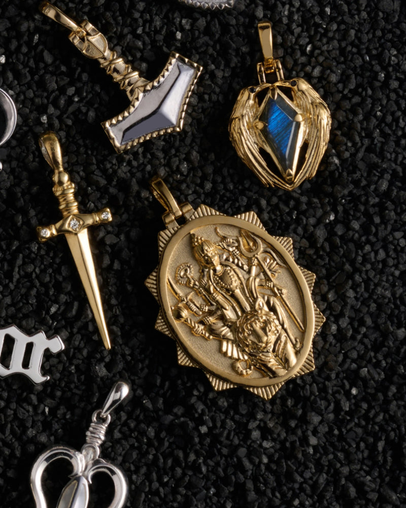 Awe Inspired Pendants Special Edition Durga Pendant