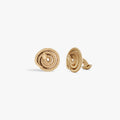 Awe Inspired Tools 14K Gold Vermeil Coiled Serpent Cufflinks