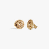 Awe Inspired Tools 14K Gold Vermeil Coiled Serpent Cufflinks