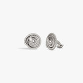 Awe Inspired Tools 925 Sterling Silver Coiled Serpent Cufflinks