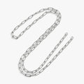 Awe Inspired Tools Silver Plated Brass Sterling Plated Crossbody Chain