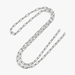 Awe Inspired  Tools Sterling Plated Crossbody Chain