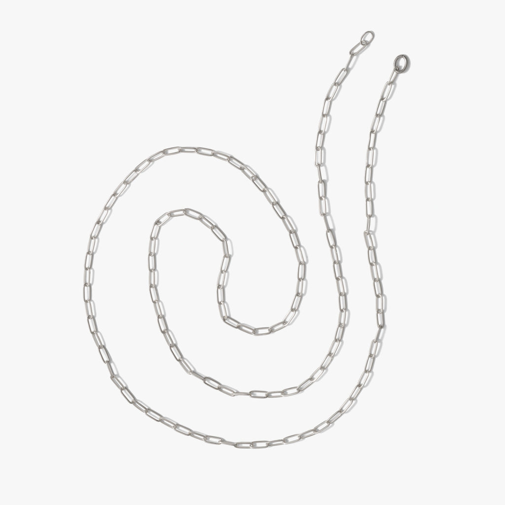 Awe Inspired Tools Silver Plated Brass Sterling Plated Crossbody Chain