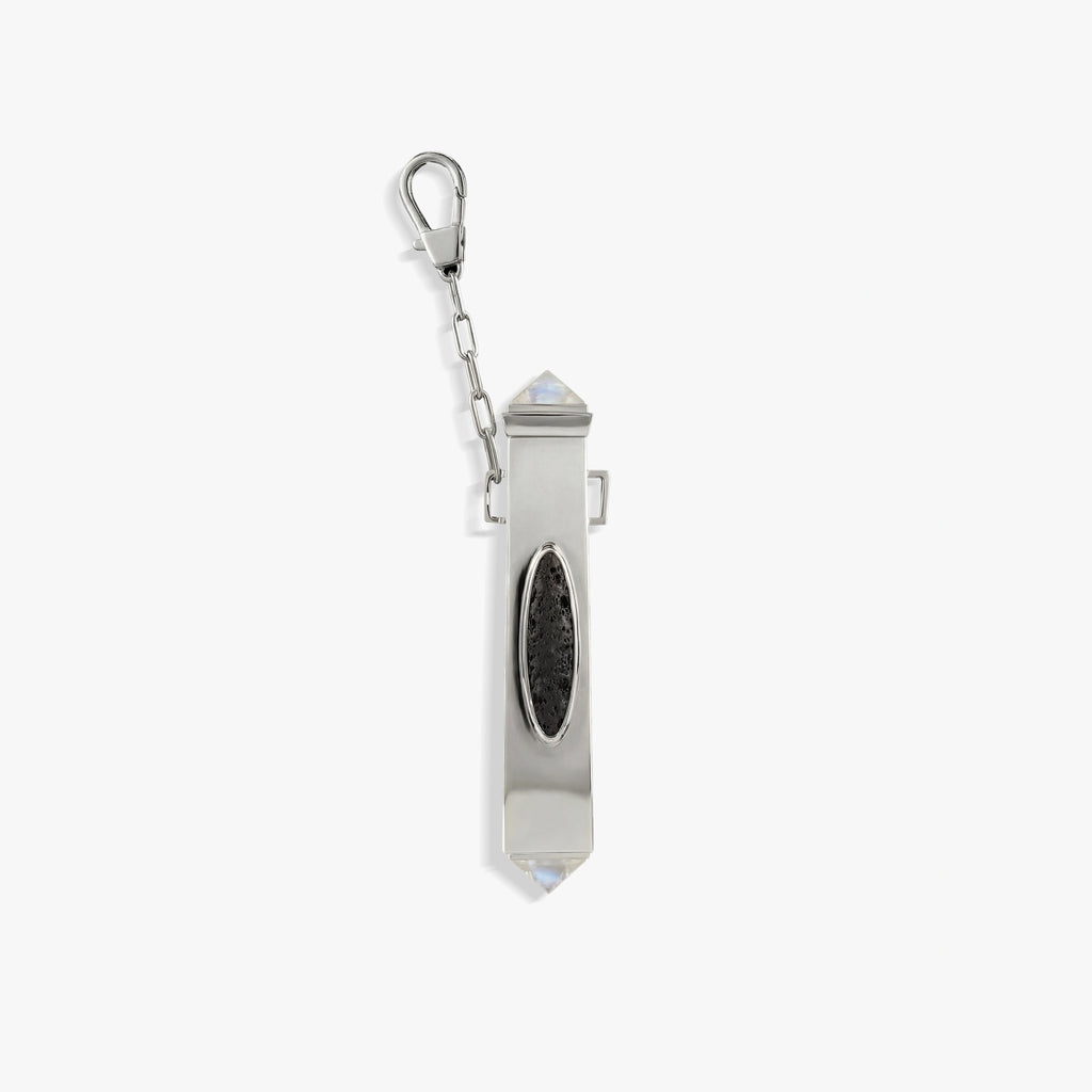 Awe Inspired Tools Silver Plated Brass Ash & Smoke Volcanic Striker Vessel