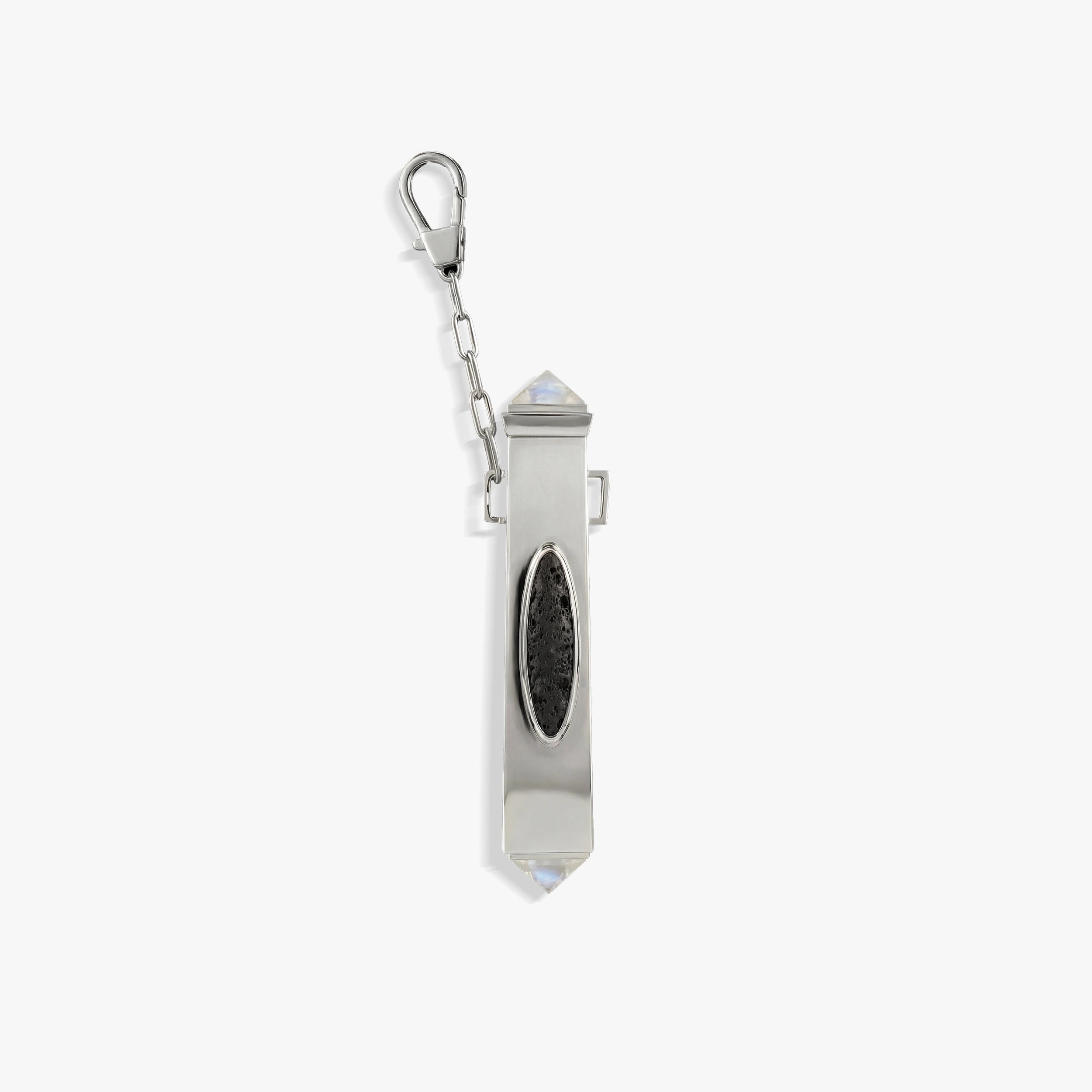 Awe Inspired Tools Silver Plated Brass Ash & Smoke Volcanic Striker Vessel