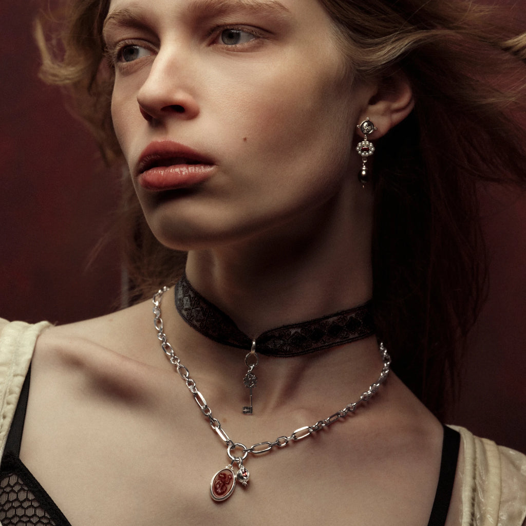 Awe Inspired Earrings Memento Mori Earrings