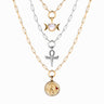 The Priestess Triple Chain Necklace Set