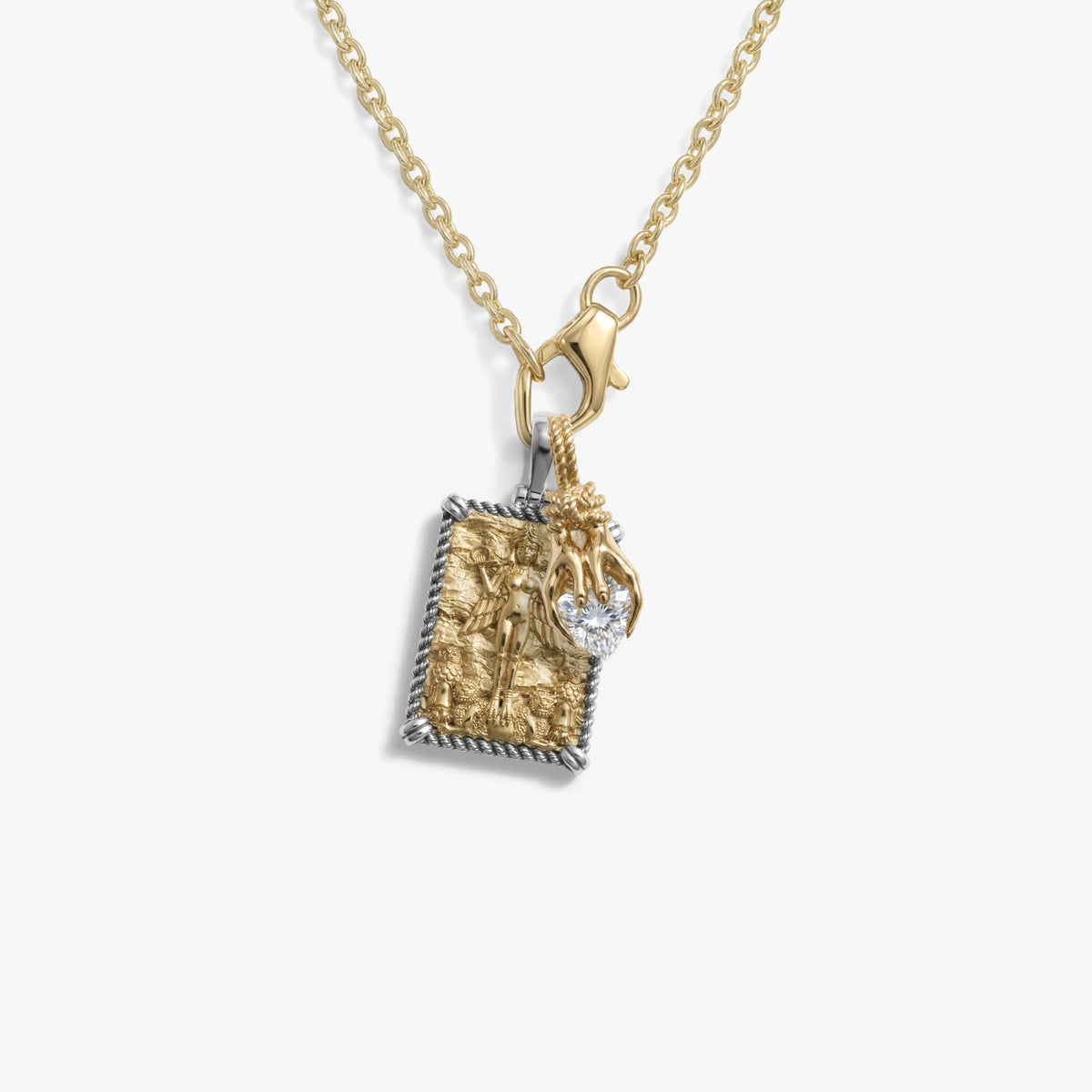 Awe Inspired Necklaces 14K Gold Vermeil / The Empress Divine Archetype Charm Necklace