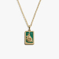 Awe Inspired Necklaces 14K Gold Vermeil / The Empress Tarot Pendant / 16'' - 18'' Tarot Necklace