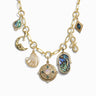 Water Charm Statement Necklace