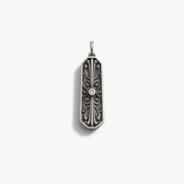 Awe Inspired Pendants Sapphire Triple Moon Knife Pendant