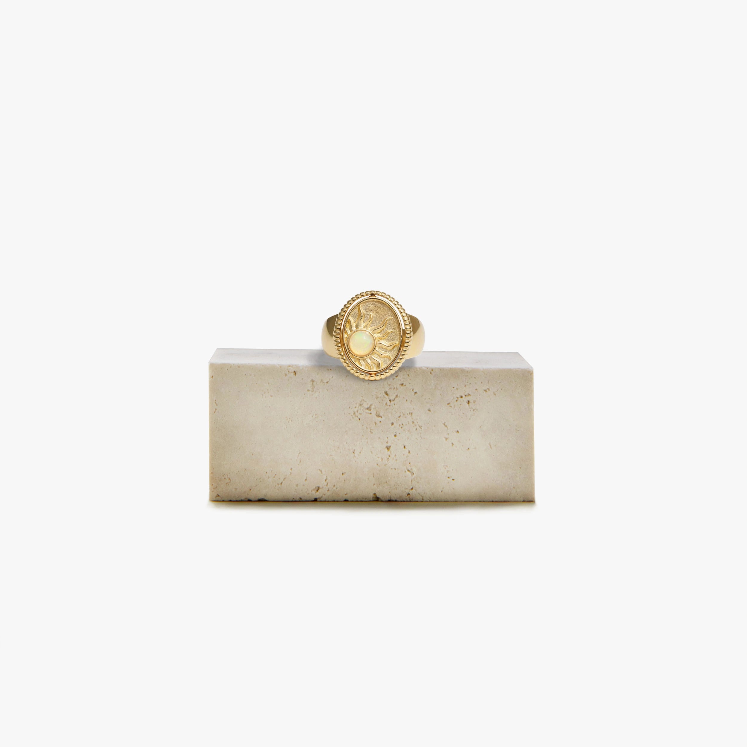 Awe Inspired Rings 14K Gold Vermeil / 6 Archive Day to Night Ring