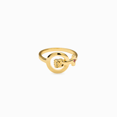 Woman Power Ring-Rings-Awe Inspired