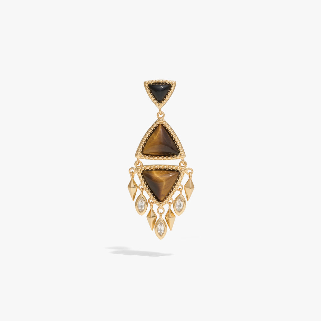 Awe Inspired Earrings 14K Gold Vermeil / Single [WIP] Wind Chime Earrings