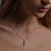 Awe Inspired Necklaces Woman Power Necklace