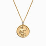 Awe Inspired 14K Yellow Gold Vermeil / 16"-18" Marie Curie Necklace