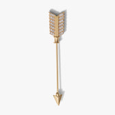 Awe Inspired Accessories 14K Gold Vermeil Eros Arrow Brooch