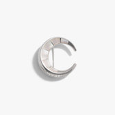 Awe Inspired Accessories 925 Sterling Silver Crescent Moon Brooch