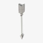 Awe Inspired Accessories 925 Sterling Silver Eros Arrow Brooch