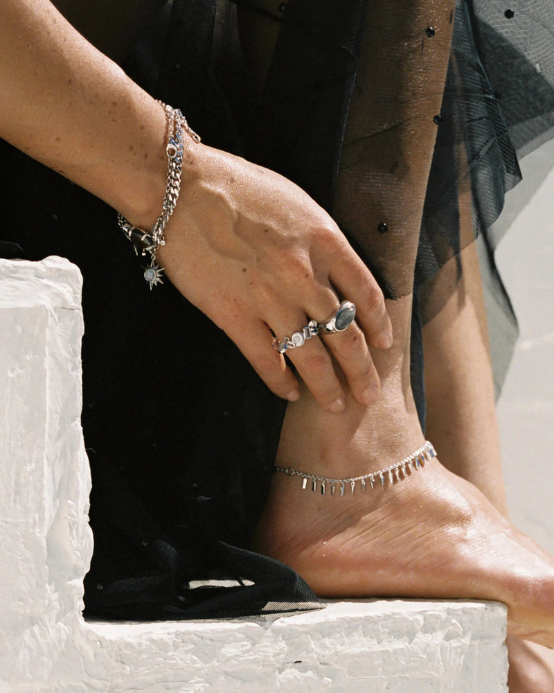 Awe Inspired Anklets Fringe Anklet