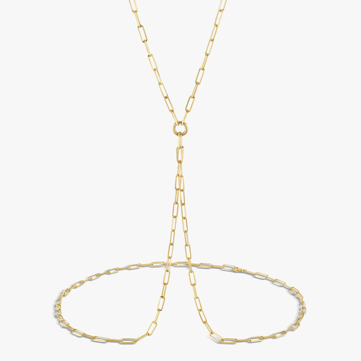 Awe Inspired Body Chain 14K Gold Vermeil / 30-32" Charm Collector Body Chain
