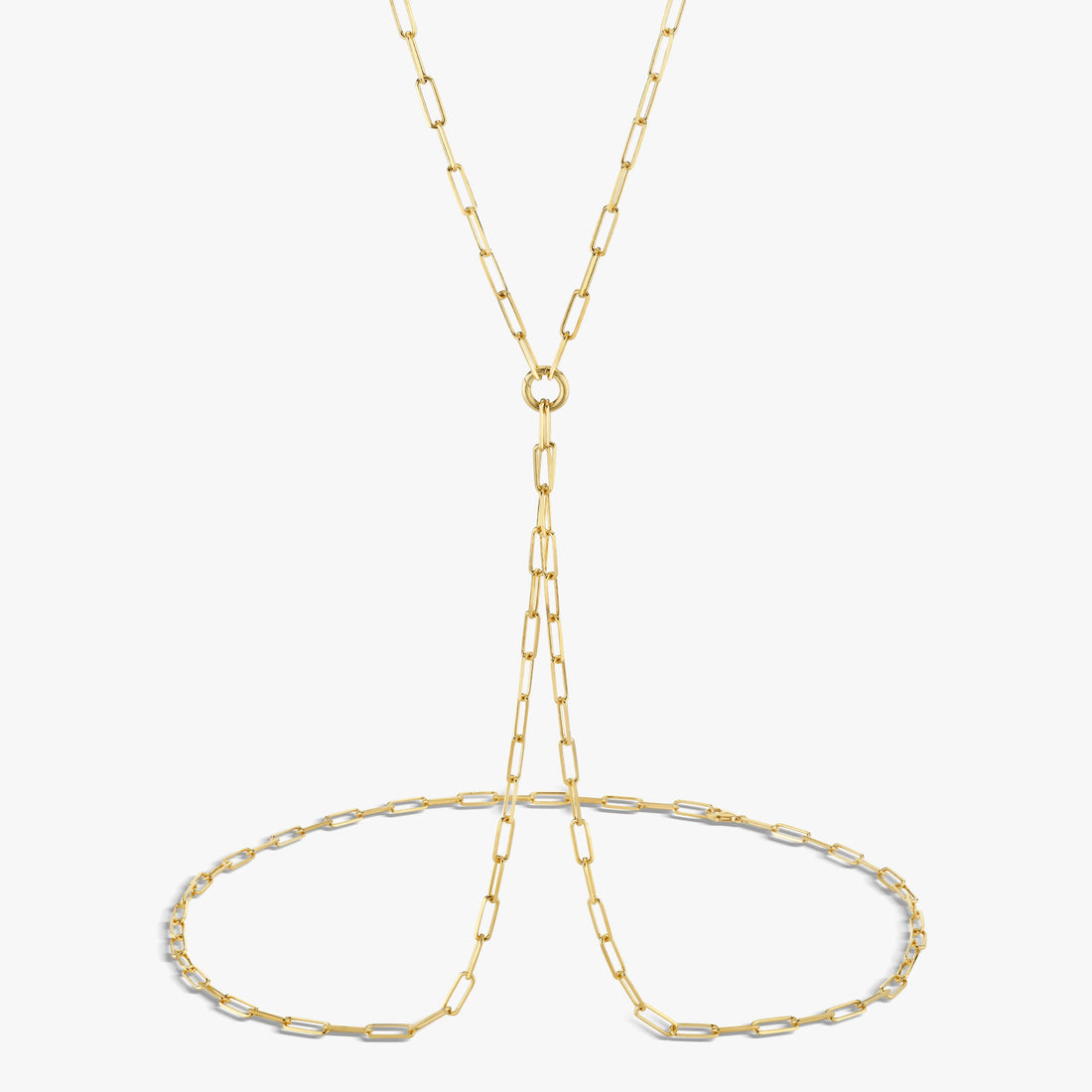 Awe Inspired Body Chain 14K Gold Vermeil / 30-32" Charm Collector Body Chain