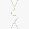 Awe Inspired Body Chain Double Charm Body Chain