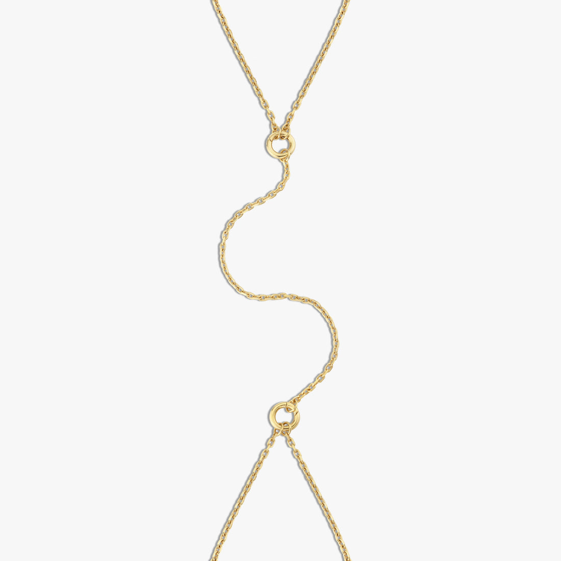 Awe Inspired Body Chain Double Charm Body Chain