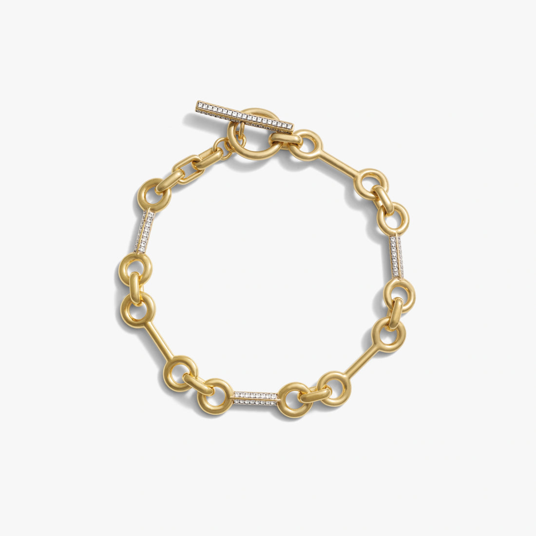 Awe Inspired Bracelets 14K Gold Vermeil / 6.75" Horsebit Toggle Bracelet