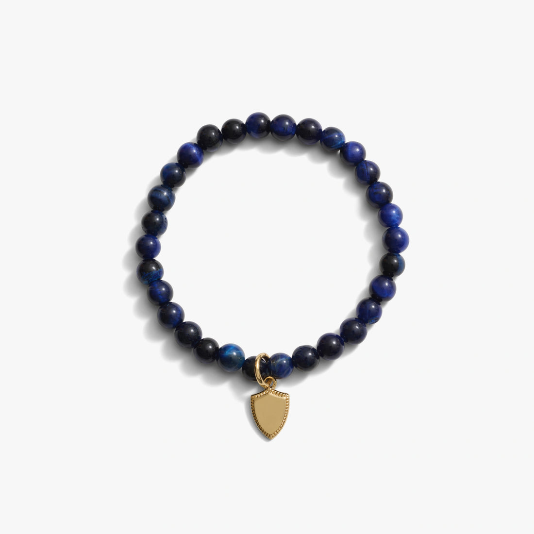 Awe Inspired Bracelets 14K Gold Vermeil / Shield Amulet Bracelet