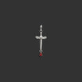 Awe Inspired  Pendants Ruby Sword Amulet