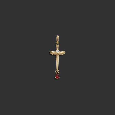 Ruby Sword Amulet 8592071884852