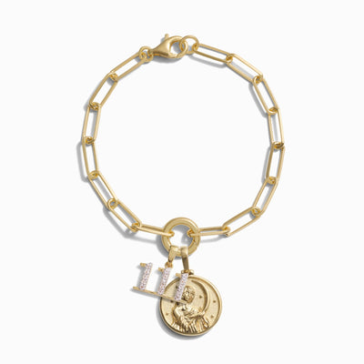 Awe Inspired Bracelets 14K Yellow Gold Vermeil / 111 Divine Intuition Bracelet Set