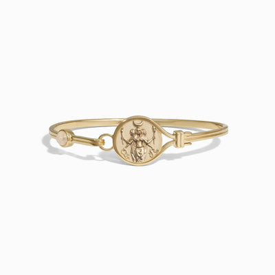 Awe Inspired Bracelets 14K Yellow Gold Vermeil / 6.3" / Hecate Goddess Cuff Bracelet