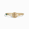 Awe Inspired Bracelets 14K Yellow Gold Vermeil / 6.3" / The Morrigan Goddess Cuff Bracelet