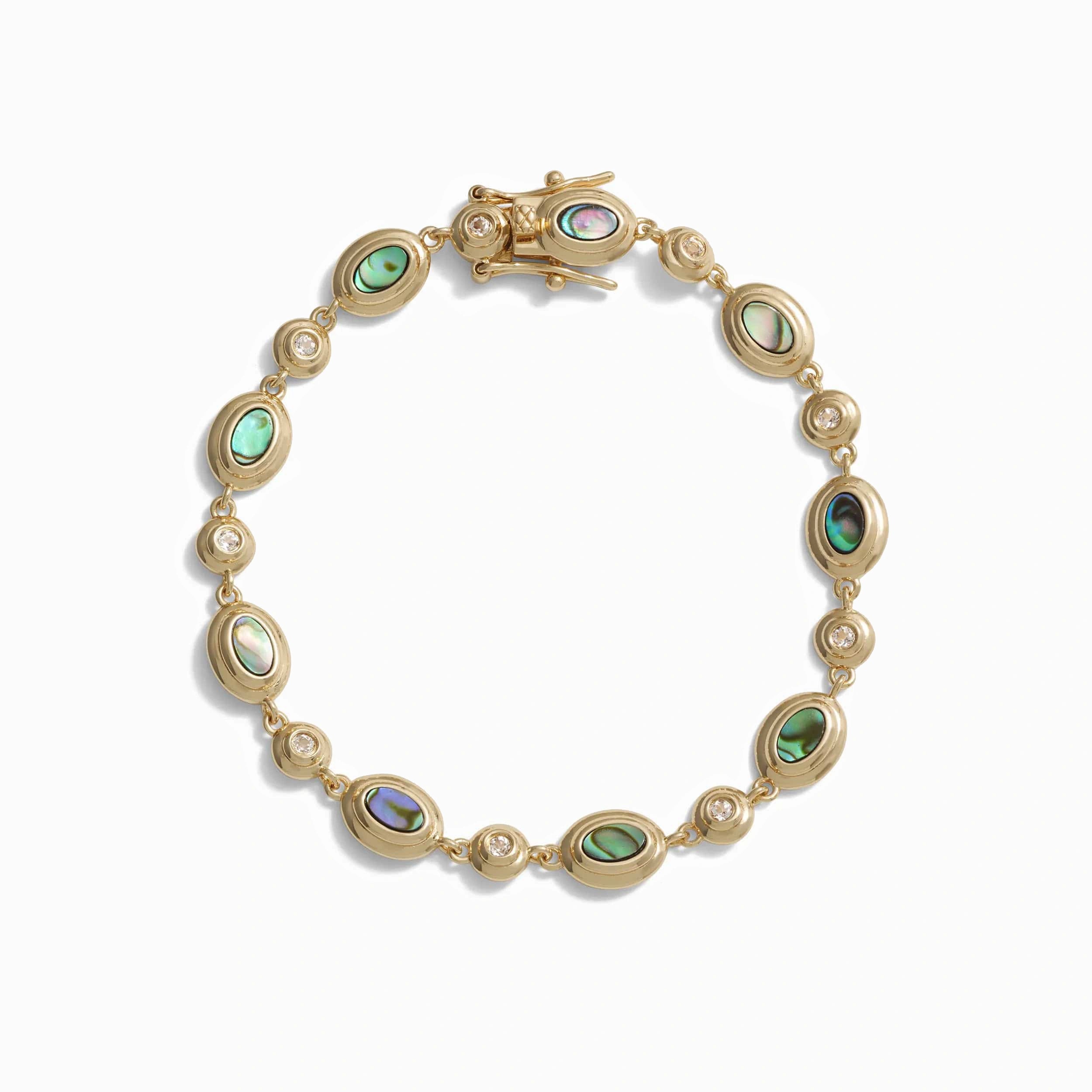 Abalone Tennis Bracelet – Awe Inspired