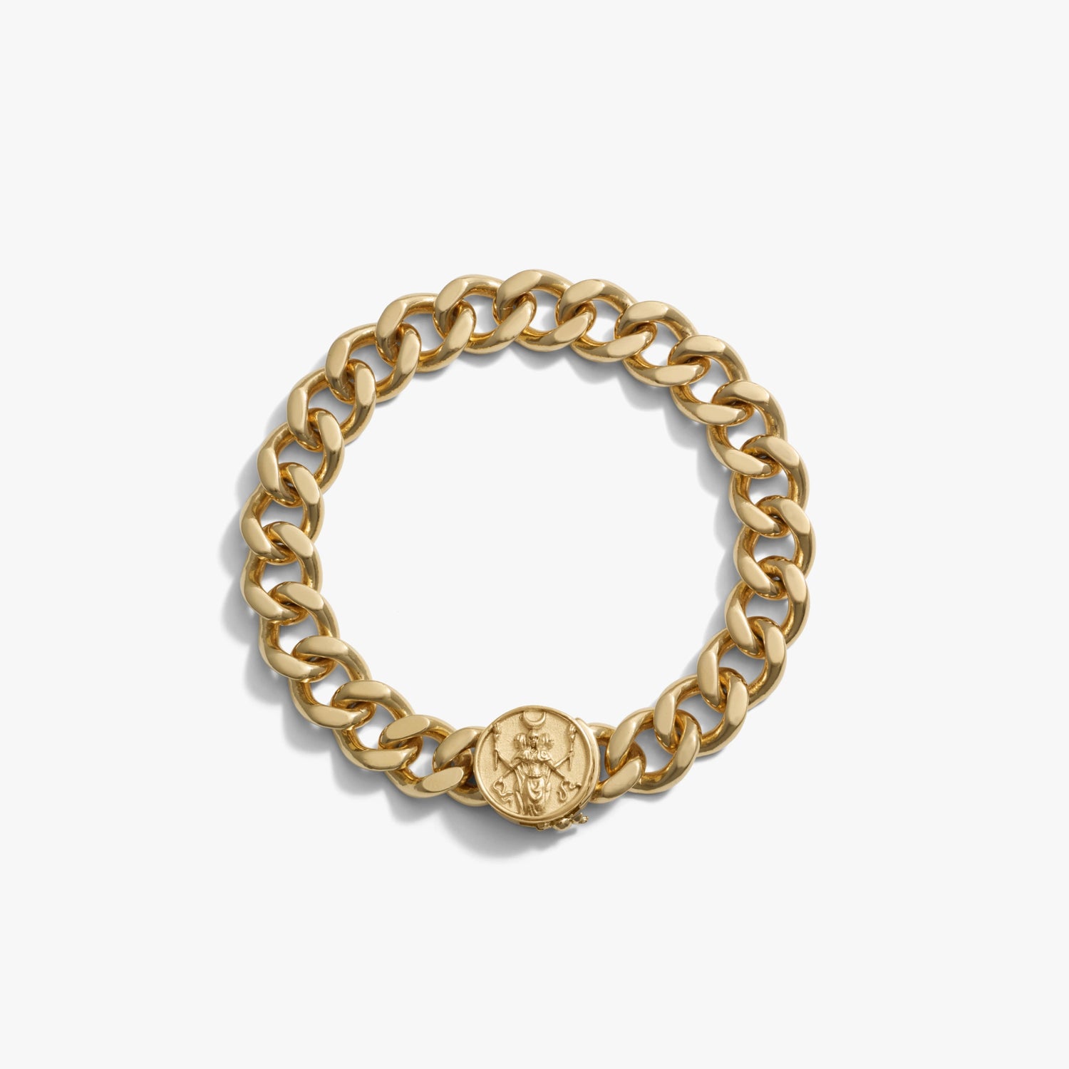 Awe Inspired Bracelets 14K Yellow Gold Vermeil / 6.75" Hecate Goddess Bracelet
