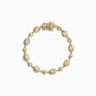 Awe Inspired Bracelets 14K Yellow Gold Vermeil / 6.75" Moonstone Tennis Bracelet