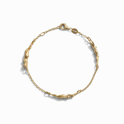 Awe Inspired Bracelets 14K Yellow Gold Vermeil Divine Feminine Bracelet