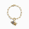 Awe Inspired Bracelets 14K Yellow Gold Vermeil Falling Star Charm Bracelet