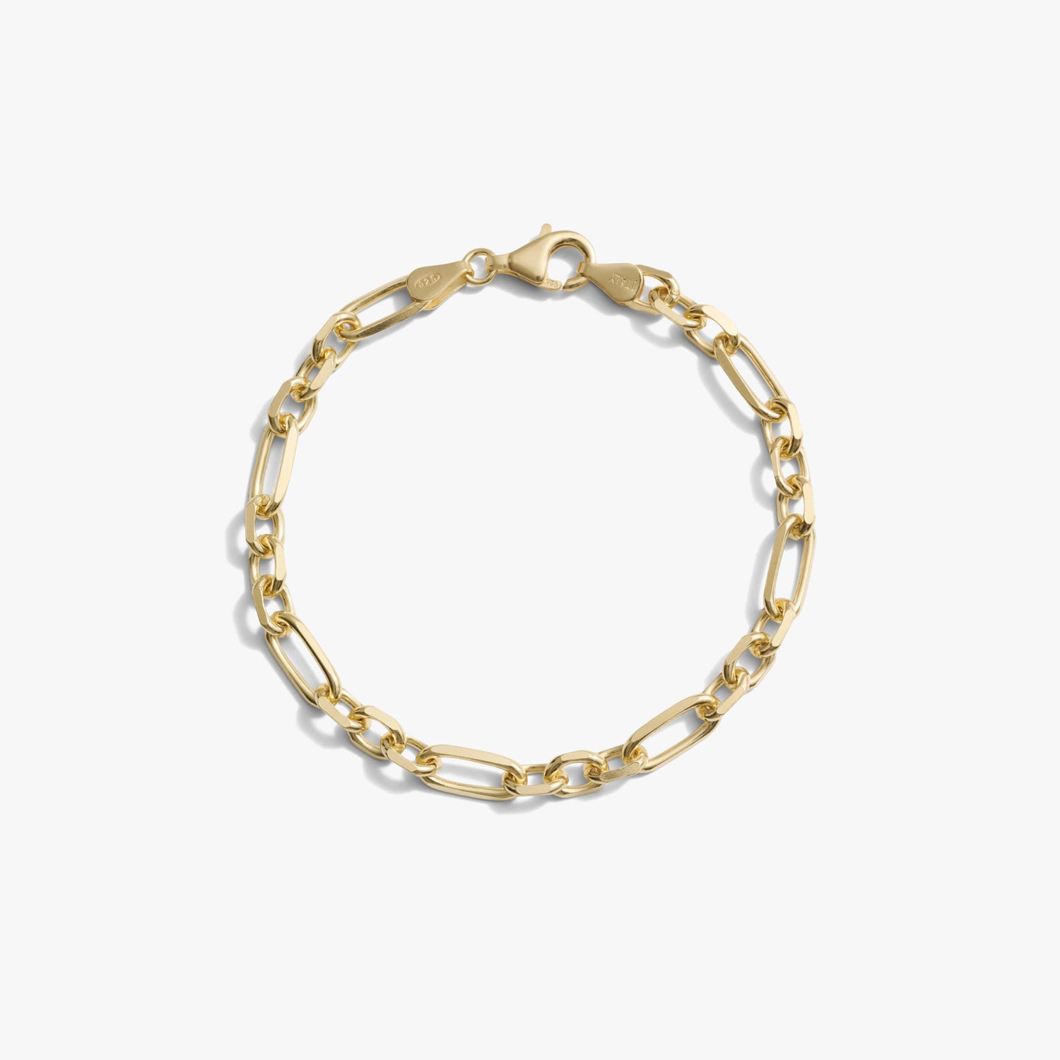 Awe Inspired Bracelets 14K Yellow Gold Vermeil Men's Statement Chain Bracelet