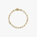 Awe Inspired Bracelets 14K Yellow Gold Vermeil Paperclip Chain Bracelet
